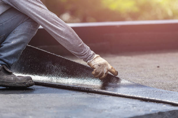 Professional Waterproofing technician working in Taylorsville, KY